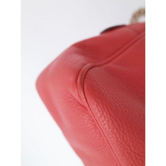 Gucci Soho Double Chain Shoulder Bag Leather - Picture 4 of 9